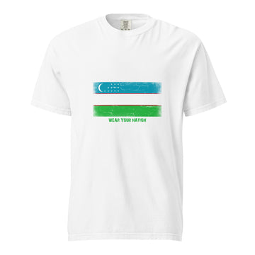 Uzbekistan Flag T-Shirt | Vexillum