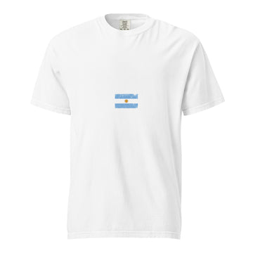Argentina Flag Tee | Minimal | Vexillum