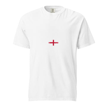 England Flag Tee | Minimal | Vexillum