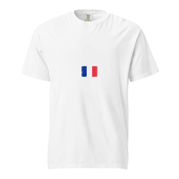France Flag Tee | Minimal | Vexillum