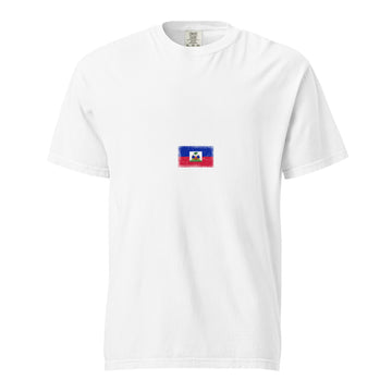 Haiti Flag Tee | Minimal | Vexillum
