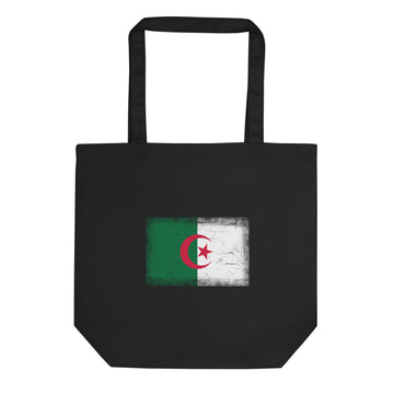 Algeria Flag Tote Bag | Organic Cotton