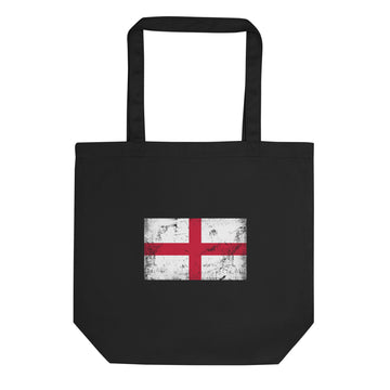 England Flag Tote Bag | Organic Cotton