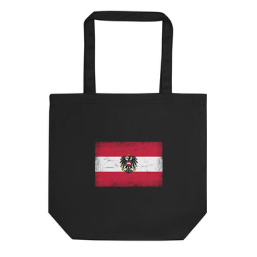 Austria Flag Tote Bag | Organic Cotton