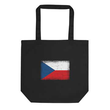Czechia Flag Tote Bag | Organic Cotton
