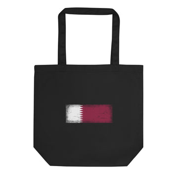 Qatar Flag Tote Bag | Organic Cotton