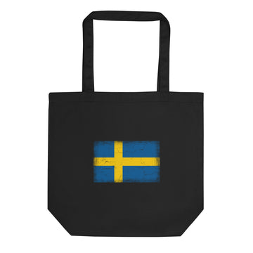 Sweden Flag Tote Bag | Organic Cotton