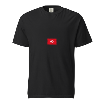 Tunisia Flag Tee | Minimal | Vexillum