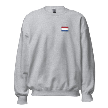 Netherlands Flag Crew Sweatshirt | Front | Unisex | Classic Fleece