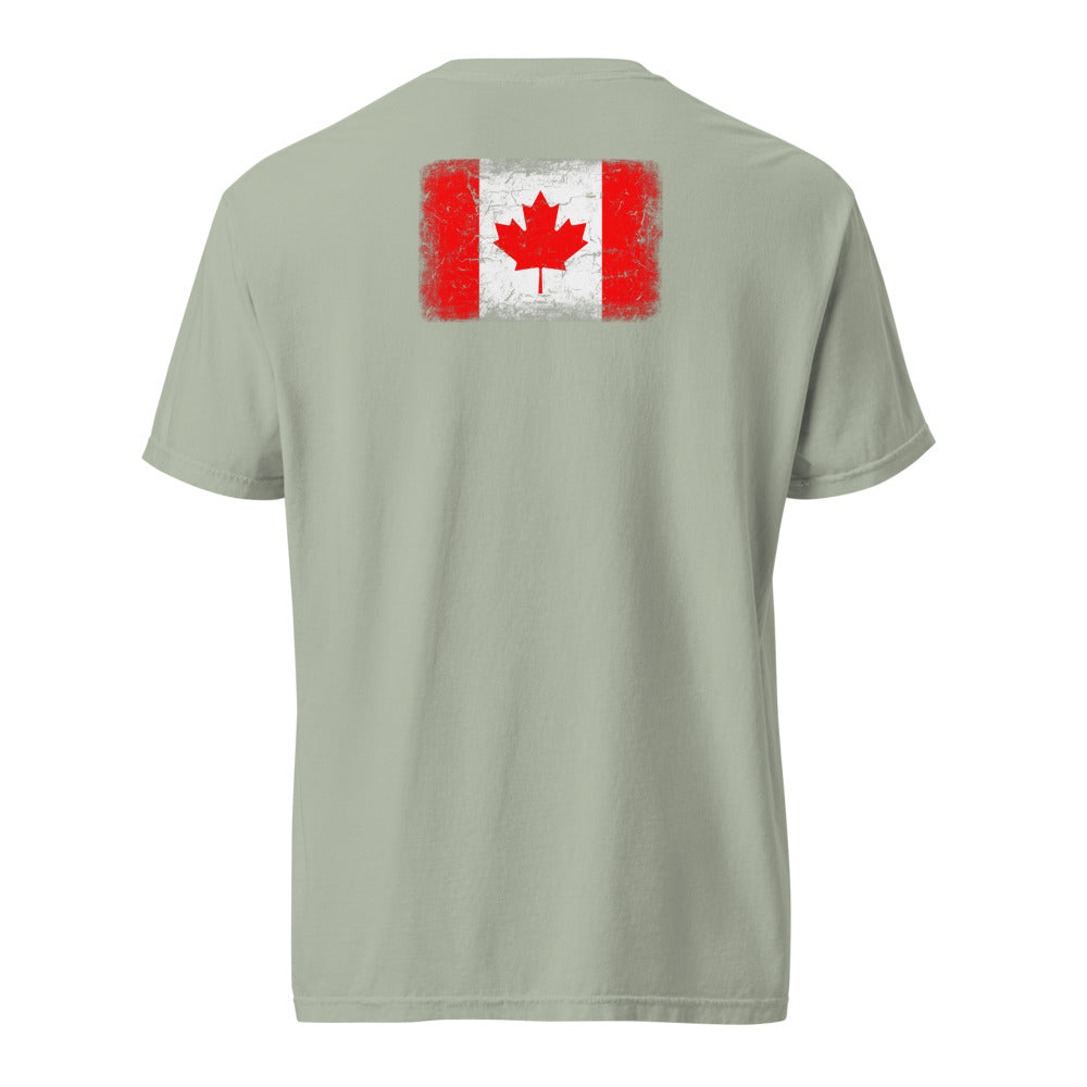 Canada Flag Tee — Back — Bay