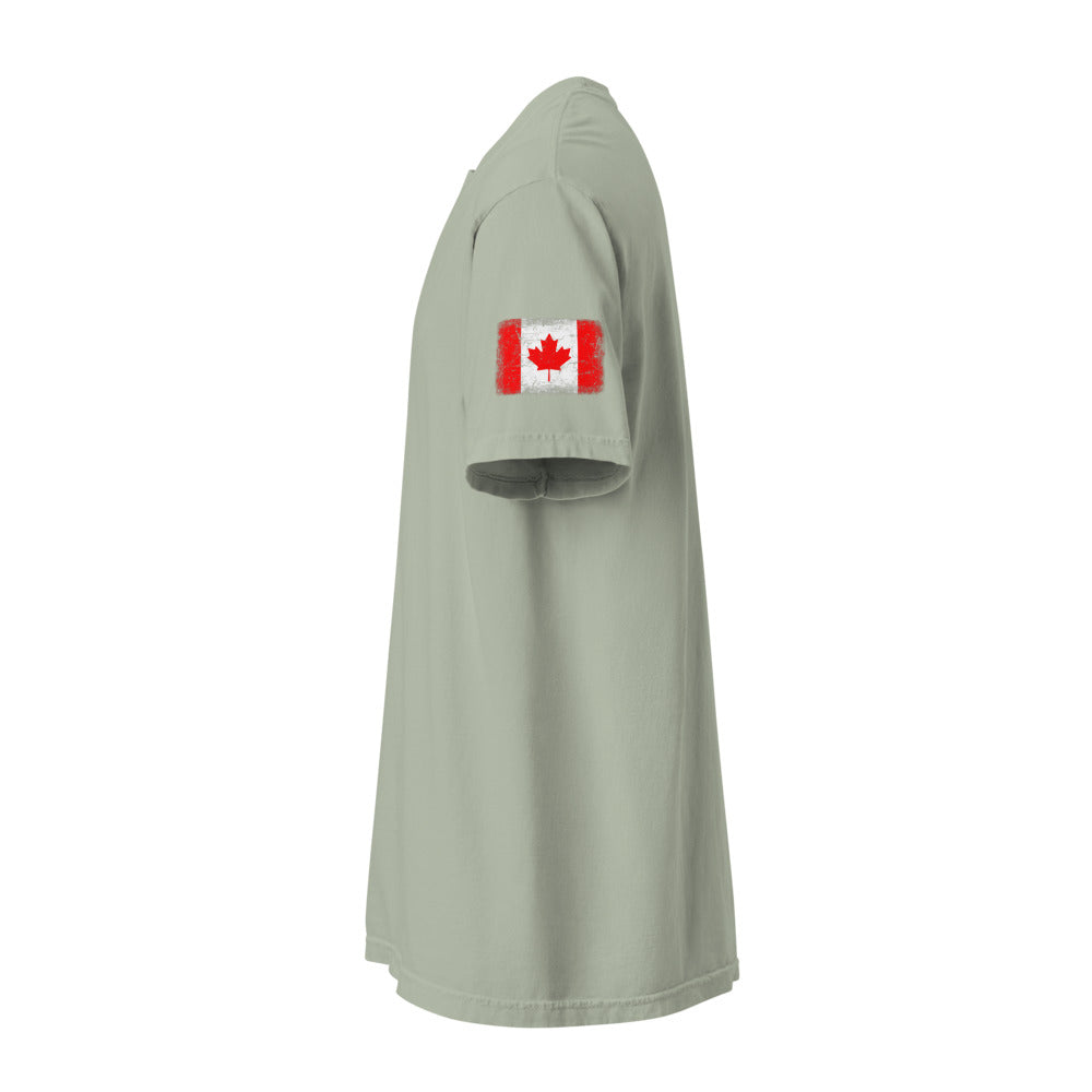 Canada Flag Tee — Sleeve — Bay