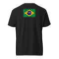 Brasil Flag Tee — Back — Black