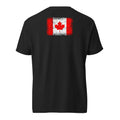Canada Flag Tee — Back — Black