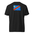 Congo Flag Tee — Back — Black