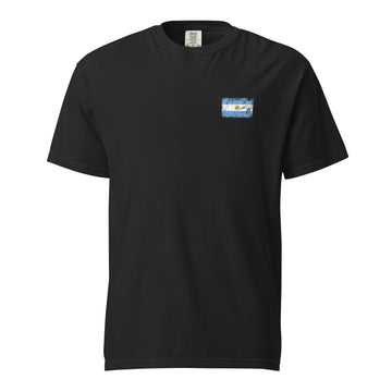 Argentina Flag Tee | Front | Unisex | Heavyweight Cotton