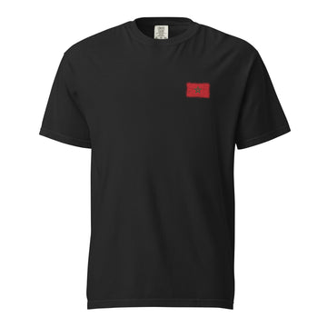 Morocco Flag Tee | Front | Unisex | Heavyweight Cotton