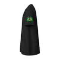 Brasil Flag Tee — Sleeve — Black