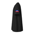 Haiti Flag Tee — Sleeve — Black