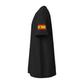 Spain Flag Tee — Sleeve — Black