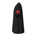 Türkiye Flag Tee — Sleeve — Black