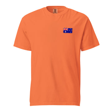 Australia Flag Tee | Front | Unisex | Heavyweight Cotton