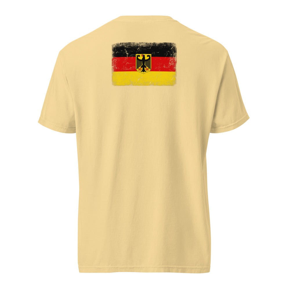 Germany Flag Tee — Back — Butter