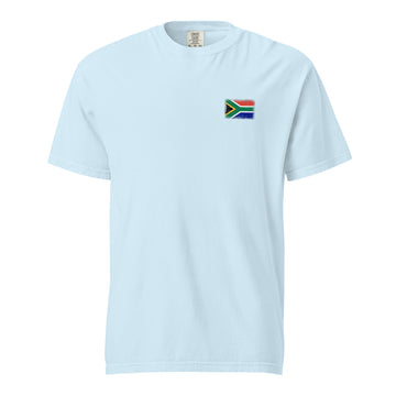 South Africa Flag Tee | Front | Unisex | Heavyweight Cotton