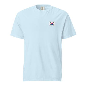 South Korea Flag Tee | Front | Unisex | Heavyweight Cotton