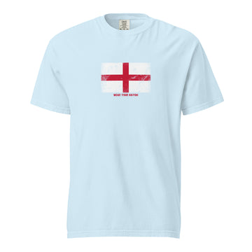 England Flag T-Shirt | Unisex | Heavyweight Cotton