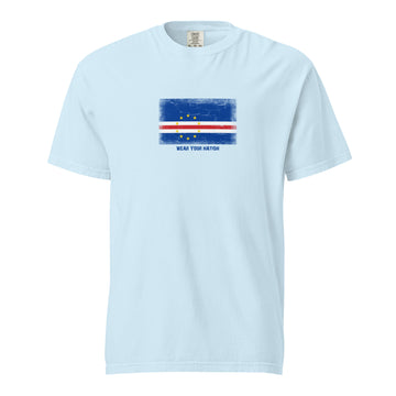 Cape Verde Flag T-Shirt | Unisex | Heavyweight Cotton