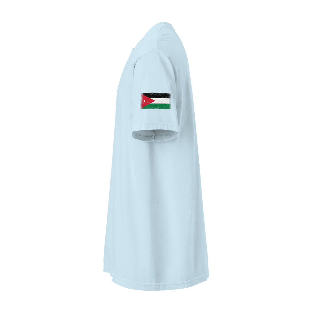 Jordan Flag Tee — Sleeve — Chambray
