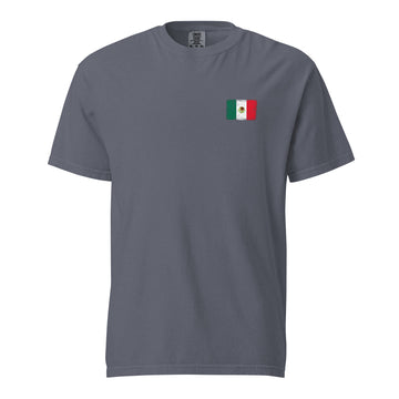 Mexico Flag Tee | Front | Unisex | Heavyweight Cotton