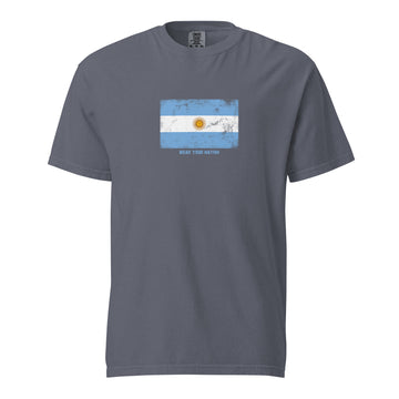 Argentina Flag T-Shirt | Unisex | Heavyweight Cotton