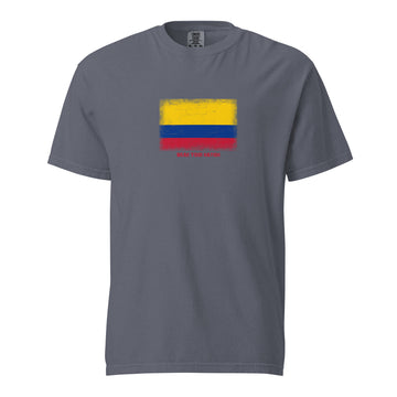 Colombia Flag T-Shirt | Unisex | Heavyweight Cotton