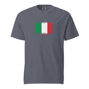 Italy Flag T-Shirt | Unisex | Heavyweight Cotton