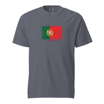 Portugal Flag T-Shirt | Unisex | Heavyweight Cotton