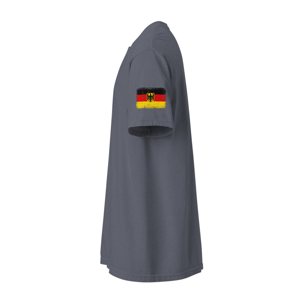 Germany Flag Tee — Sleeve — Denim