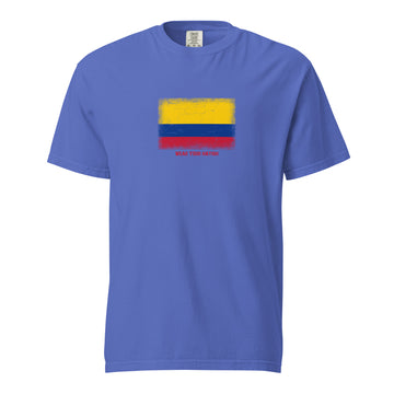 Colombia Flag T-Shirt | Unisex | Heavyweight Cotton