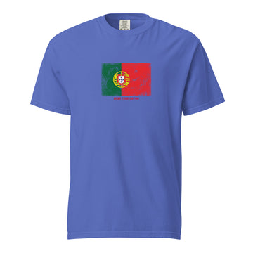 Portugal Flag T-Shirt | Unisex | Heavyweight Cotton