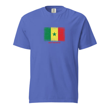 Senegal Flag T-Shirt | Unisex | Heavyweight Cotton
