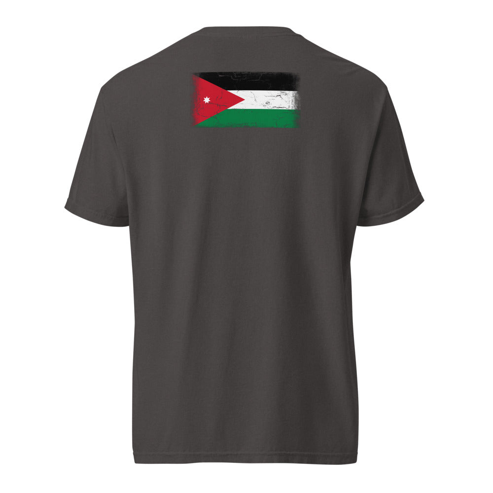 Jordan Flag Tee — Back — Graphite