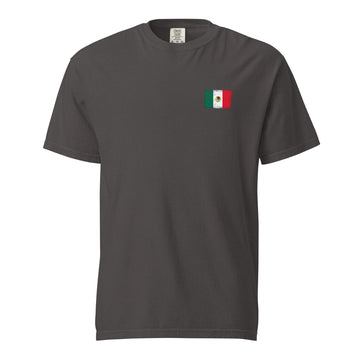Mexico Flag Tee | Front | Unisex | Heavyweight Cotton