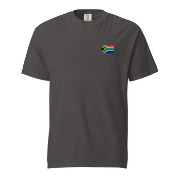 South Africa Flag Tee | Front | Unisex | Heavyweight Cotton