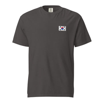 South Korea Flag Tee | Front | Unisex | Heavyweight Cotton