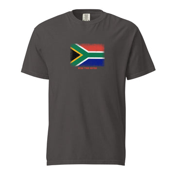 South Africa Flag T-Shirt | Unisex | Heavyweight Cotton