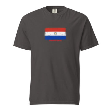 Paraguay Flag T-Shirt | Unisex | Heavyweight Cotton