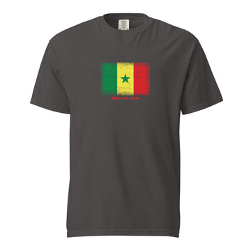 Senegal Flag T-Shirt | Unisex | Heavyweight Cotton