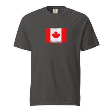 Canada Flag T-Shirt | Unisex | Heavyweight Cotton