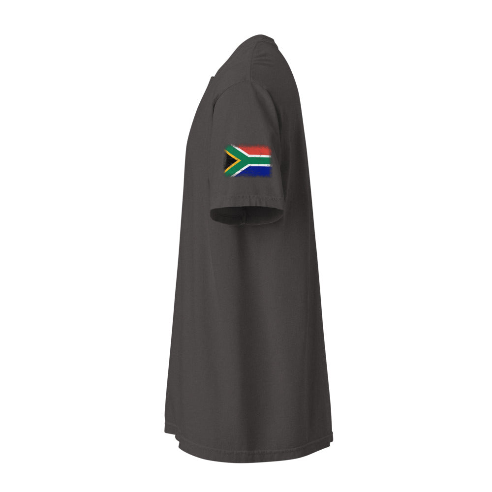 South Africa Flag Tee — Sleeve — Graphite
