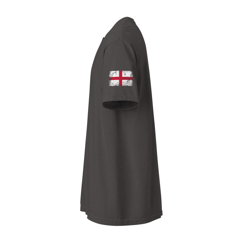 England Flag Tee — Sleeve — Graphite